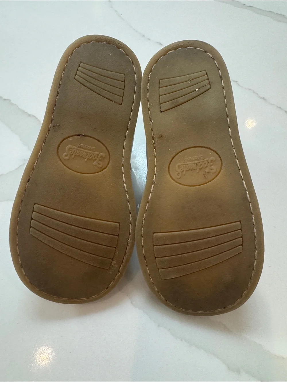 FootMates Harper T-strap White Girls Dress Shoes with Buckle